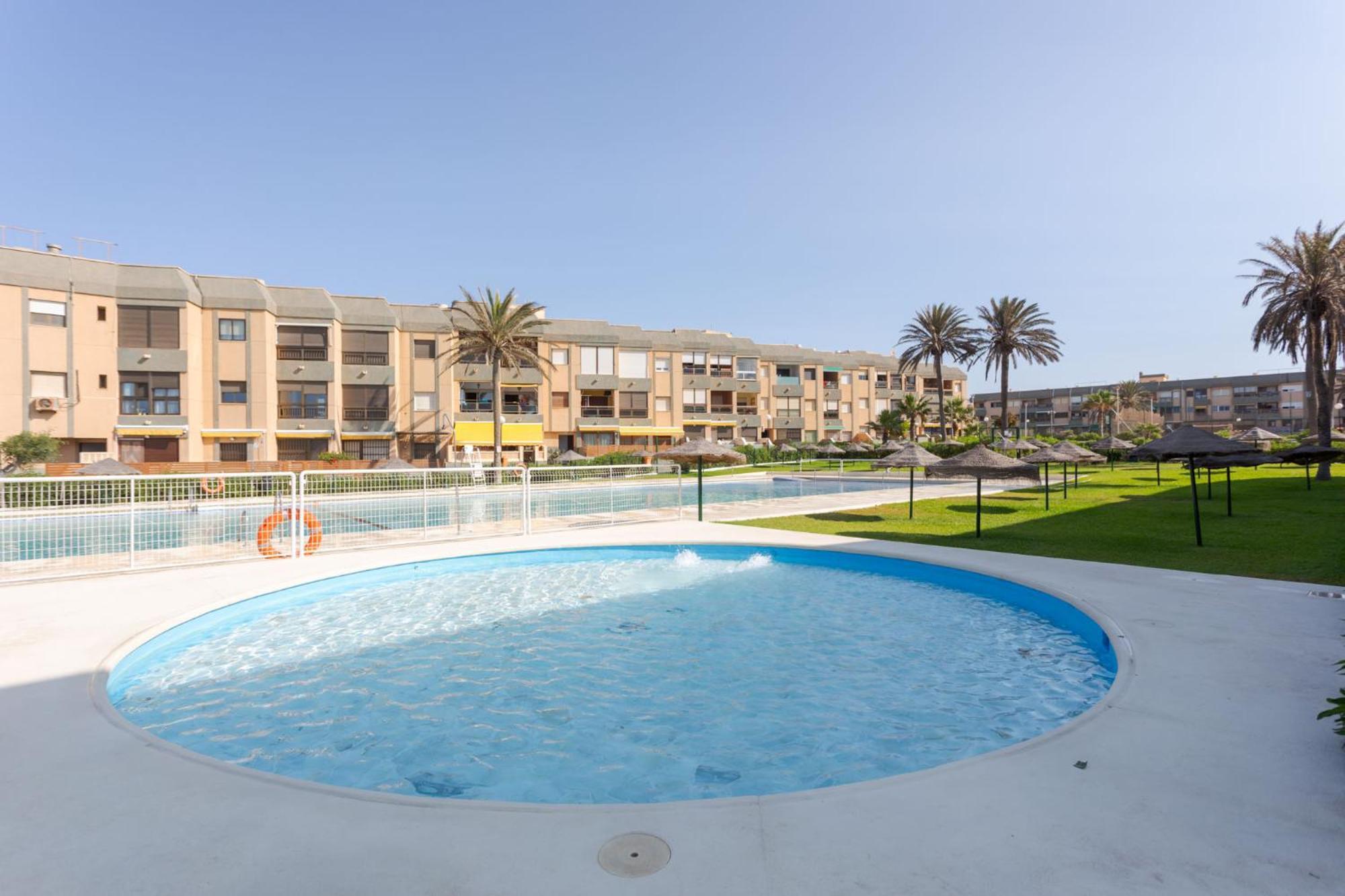 Apartmán Loft primera línea playa, Cabo de Gata, Wifi Retamar  Exteriér fotografie